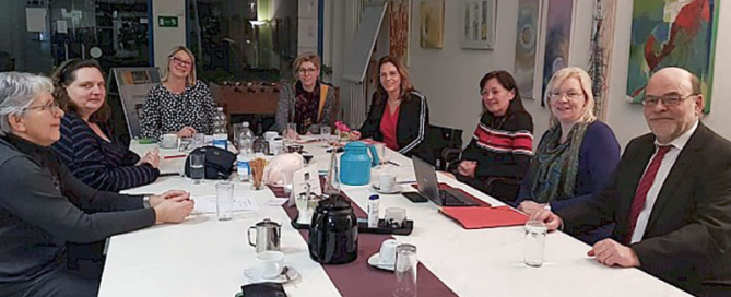 Daniela Ritzerfeld bei der Arbeitsgemeinschaft sozialdemokratischer Frauen Geilenkirchen