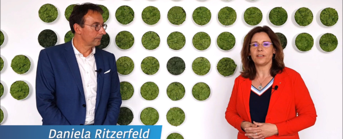 Foto von Daniela Ritzerfeld mit Uli Schirowski