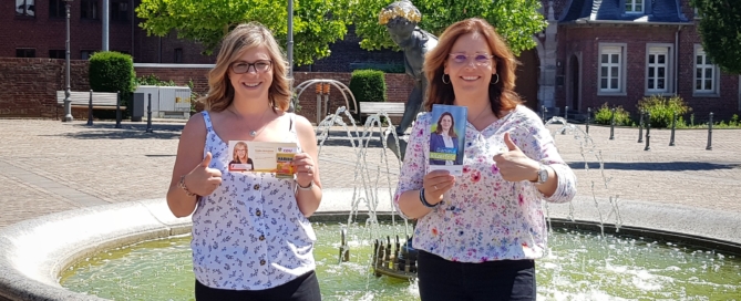 Unterwegs mit CDU-Kandidatin Maria Beaujean