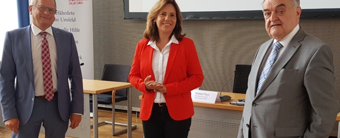 Gemeinsames Gespräch im Kreishaus